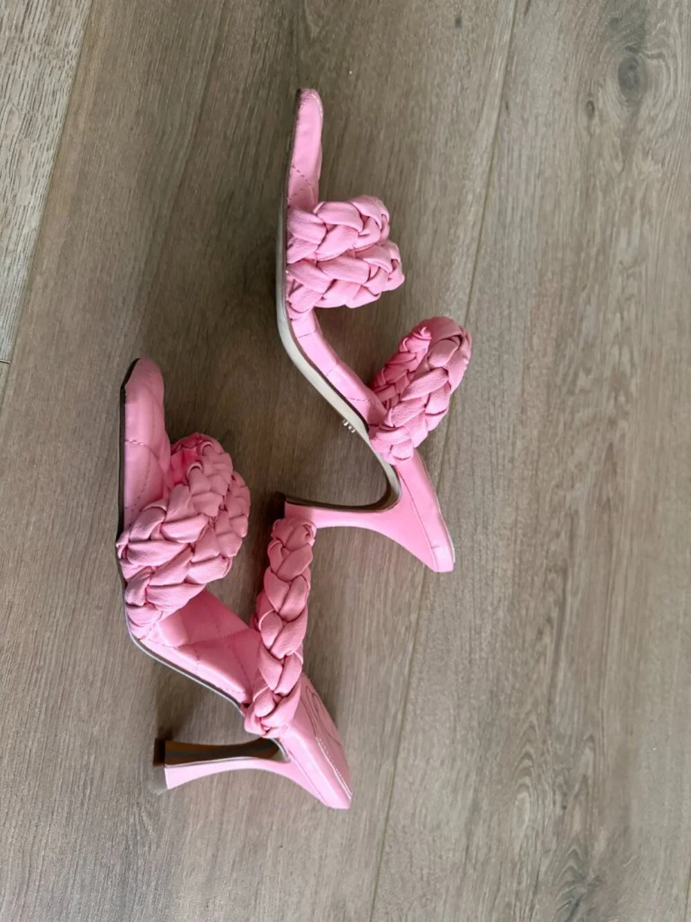 Pink Sam Edelman Strappy Heels